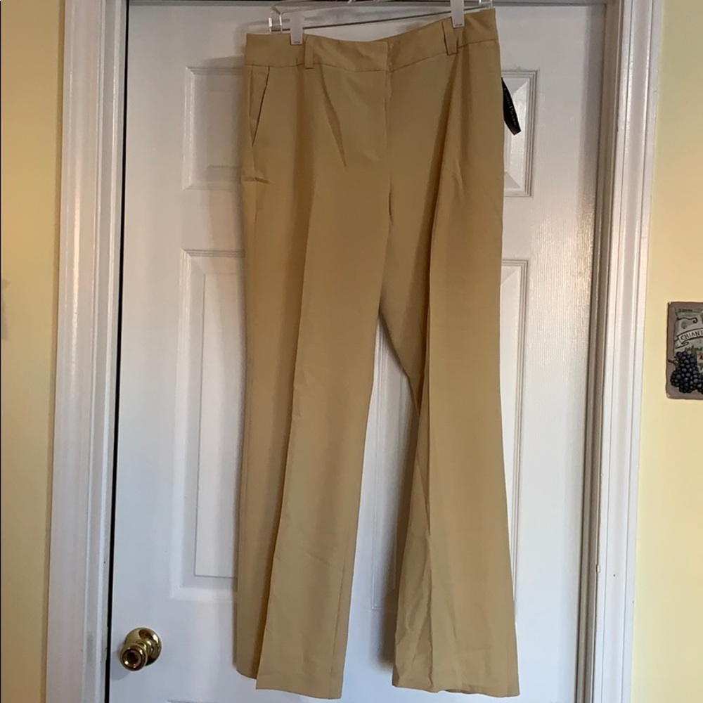 Pants, yellow, NWT